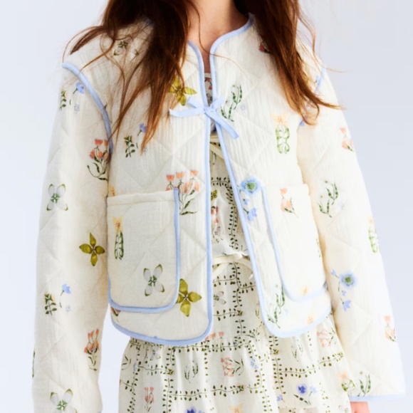 Georgia Beaumont x H&M Quilted Jacket - Picture 2 of 2